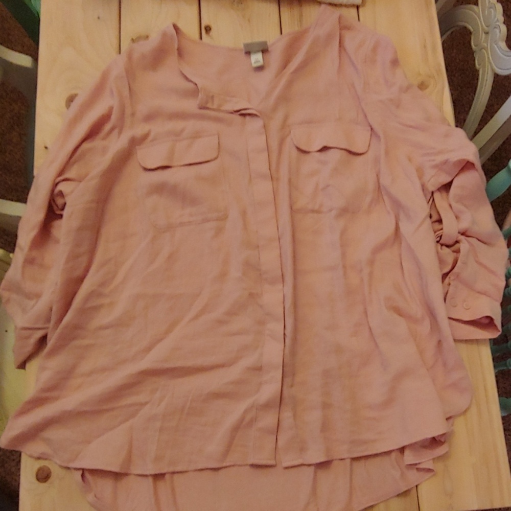 long Sleeve Blouse.